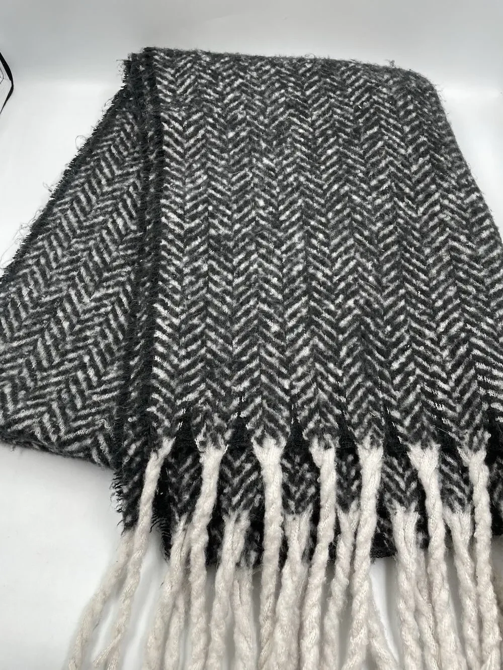 American Eagle Herringbone Oversized Scarf